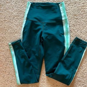 DYI full length legging. Small. Green